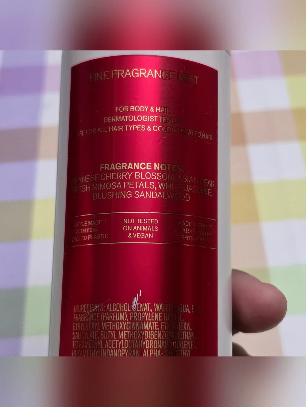 Bath & Body Works Japanese Cherry Blossom Fine Fragrance Body Mist 8oz NEW